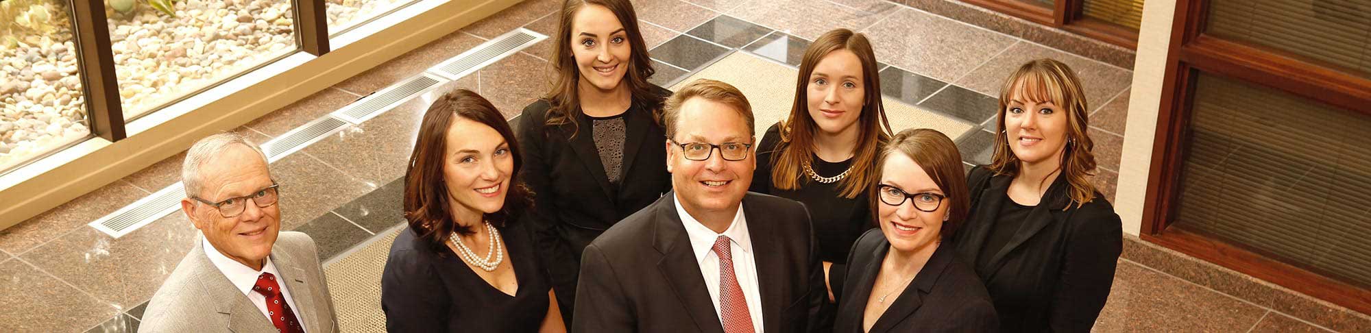 Group photo of the attorneys at Atkinson Gerber Law Office