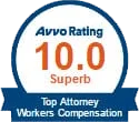 badge-list3 10.0 Superb Avvo Rating for Top Attorney Workers' Compensation Attorney