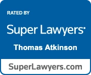 Rated by Super Lawyers - Thomas Atkinson
